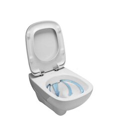 Унитаз KOLO NOVA PRO Rimfree M33123 с сиденьем Soft Close M30116 Изображение