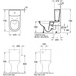 Унитаз VILLEROY & BOCH Hommage 666210 R2 Изображение