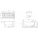 Ванна акриловая VILLEROY & BOCH O,Novo UBA170CAS2V-01 Изображение