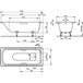 Ванна стальная KALDEWEI Sanilux Star 343 Изображение