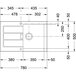 Кухонна мийка FRANKE SIRIUS TECTONITE SID 611-78 (114.0255.774) цукру Зображення