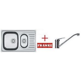 Кухонная мойка FRANKE POLAR PXT 651-78 (101.0258.417) микродекор, со смесителем Изображение