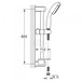 Набор смесителей для ванны Grohe Eurosmart (23324001+33300002+27926000) Изображение
