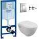 Инсталляция скрытого монтажа Grohe Solido Perfect (39186000)+унитаз с крышкой Изображение