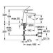 Смеситель для умывальника GROHE Eurodisc Cosmopolitan 23448002 Изображение