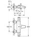 Змішувач для ванни GROHE Grohtherm 800 34567000 Зображення