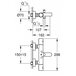 Змішувач для ванни GROHE Grohtherm 1000 Cosmopolitan M 34215002 Зображення