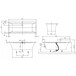 Ванна VILLEROY & BOCH  Squaro Edge 12 Bath 1700 x 750 mm(UBQ170SQE2DV-01) Изображение
