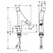 Смеситель для умывальника HANSGROHE Axor Starck Organic 12010000 Изображение