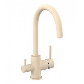 Смеситель для кухни на две воды IMPRESE DAICY(песочный) 55009-UG Изображение