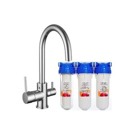 Смеситель для кухни IMPRESE DAICY 55009-U + система фильтрации воды(3х ступенчатая) Изображение