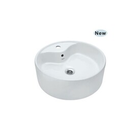 Раковина накладная Jaquar JDS круглая с отверстиями JDS-WHT-25935 Изображение