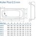 Ванна сталева Koller Pool 170х70E (2,5мм) B70E1200E Зображення