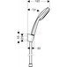 Душовий гарнітур HANSGROHE Croma 100 Vario 27592000 Зображення