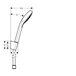 Душевой гарнитур HANSGROHE Croma Select E 26425400 Изображение