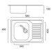 ULA 7201 ZS Decor Кухонна мийка Зображення