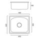 ULA 6112 ZS Decor Кухонна мийка Зображення