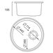 ULA 7102 ZS Satin Кухонная мойка Изображение
