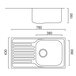 ULA 7204 ZS Decor Кухонна мийка Зображення