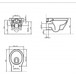 Комплект инсталляция Grohe Rapid SL 4 в 1 38772001+ подвесной унитаз Volle IBERIA Rimless, сиденье твердое Slim slow-closing Изображение