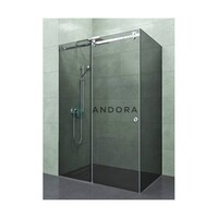 Душевая кабина Andora Dream 1200x900x200 скло grafite L/R Изображение