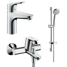 Набор смесителей для ванны Hansgrohe Focus 31940111(316070+31940+277720) Изображение