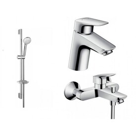 Набор смесителей для ванны Hansgrohe Logis 70  710714311(710700+714000+265334) Изображение