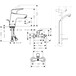 Набор смесителей для ванны Hansgrohe Logis 70  710714311(710700+714000+265334) Изображение