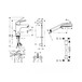 Hansgrohe Logis Loop Набір змішувачів для ванни, умивальник 100 (71151000+71244000+27353400) Зображення
