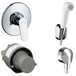 Hansgrohe Porter Набір Прихованого монтажу для душу, з гігієнічною лійкою (31967000+13620180+27454000+32127000) Зображення