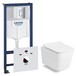Комплект:Volle LIBRA RIM унитаз подвесной, сиденье SLIM+ инсталляция Grohe Rapid SL 38772001 Изображение
