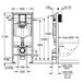 Комплект:Volle LIBRA RIM унитаз подвесной, сиденье SLIM+ инсталляция Grohe Rapid SL 38772001 Изображение