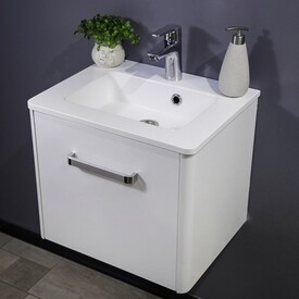 Тумба Fancy Marble с умывальником Bali 50 Изображение