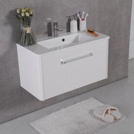 Тумба Fancy Marble с умывальником Bali 80 Изображение