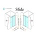 Душевая дверь Andora Slide 120х200 Изображение