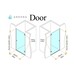 Душові двері Andora Door (700х2000) Зображення