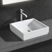 Раковина GROHE Cube Ceramic 50 см з/с альпін-білий 3948100H Зображення