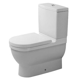 Чаша унитаза-компакта DURAVIT Starck 3 012809(без бачка и сиденья) Изображение