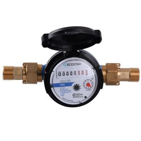 Лічильник холодної води ECOSTAR DN15 1/2″ E-D R160 Изображение