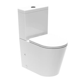 Унитаз-компакт Devit Universal 3010162 безободковый с сиденьем из дюропласта Soft Close, quick-fix Изображение