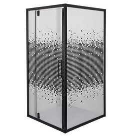 Душова кабіна BRAVO MORAVA N90B.Mosaic БЕЗ піддона (1уп.) Изображение