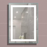 Дзеркало DOUBLE 60х80 см LED, універсальний монтаж Изображение