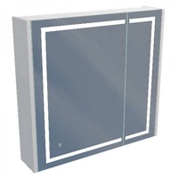 Шафка дзеркальна PRIME 2 800 LED по периметру+сенсор / Nautilus Изображение