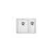 Кухонная мойка BLANCO SUBLINE 340/160-F (519805) белый, чаша слева Изображение