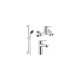 Набор смесителей GROHE BauEdge 123365 (32820000+23330000+27948000) Изображение