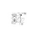 Инсталляция GROHE Rapid SL 38775001/38772001 + кнопка смыва Skate Cosmopolitan (38775001) + звукоизолирующая прокладка 37131 Изображение