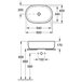 Раковина VILLEROY&BOCH Architectura 41266001 Зображення