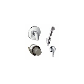 Душевой гарнитур HANSGROHE 32129111 (13620180+71606000+32129000+27454000) Изображение