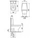 Унитаз-компакт LAUFEN PRO Nordic H8279520007371 Изображение