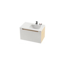 Тумба RAVAK Classic X000000305 L белый/береза Изображение